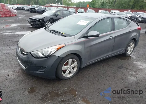 2011 Hyundai Elantra Gls from USA, damaged, VIN 5NPDH4AE1BH060693